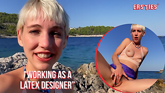 German Babe Indulges In Outdoor Self-Pleasure In Stunning Croatian Setting