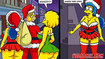 Una Sorpresa Festiva: El Hentai De Simpson Con Una Esposa Como Regalo De Caridad