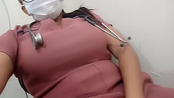 Hot Nurse Films Herself Having Sex With A Big Natural Tits