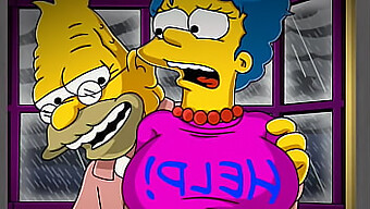 Marge Simpson, Egy Klasszikus Rajzfilmes Háziasszony, Összezavarodik Egy Prostituálttal Leleplező Öltözéke Miatt. Amíg Férje Homer Távol Van A Munkahelyén, Találkozik Egy Idősebb Férfival, Aki Kihasználja A Helyzetet, Bdsm-Tevékenységeket Folytat És Szexuális Találkozásokat Folytat Marge-Ral Minden Szűk Lyukában. Ez A Képregény-Stílusú Történet Az Anime És A Manga Elemeit Ötvözi, Melles És Kurva Témákkal.