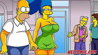 Lass Dich Von Den Großen Titten Und Dem Arsch Dieser Milf In Simptoons Hentai Anmachen