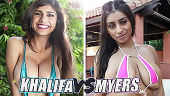 Mia Khalifa和violet Myers在第二轮争夺班上最佳成绩