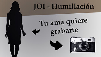 Sissy Amatoare Este Dominată Și Umilită Într-O Sesiune De Masturbare Spaniolă