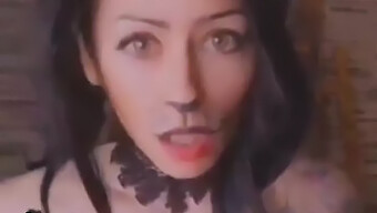 Get Spooked By This Homemade Halloween Video Featuring A Petite Spanish Babe With The Biggest Tits You'Ve Ever Seen