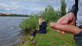 A Man Shows Off His Penis In Front Of A Young Girl In The Wilderness